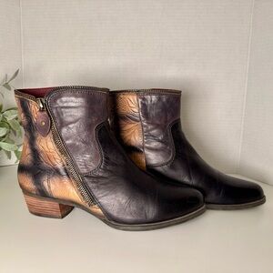 L'Artiste by Spring Step Erminia Leather Ankle Boots EU39 Women's US Size 8.5